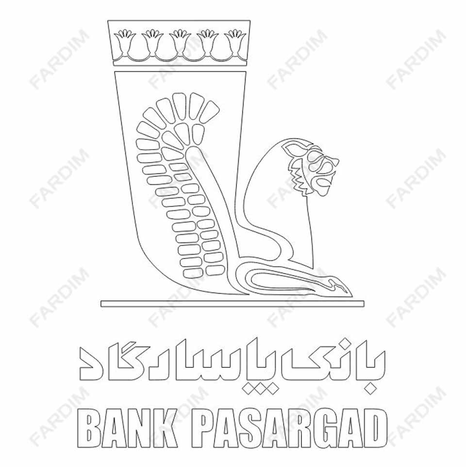 وکتور لوگو آرم بانک پاسارگاد